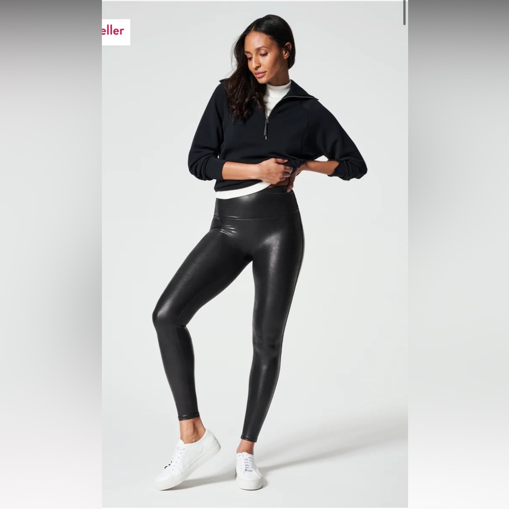 Spanx Faux Leather Leggings